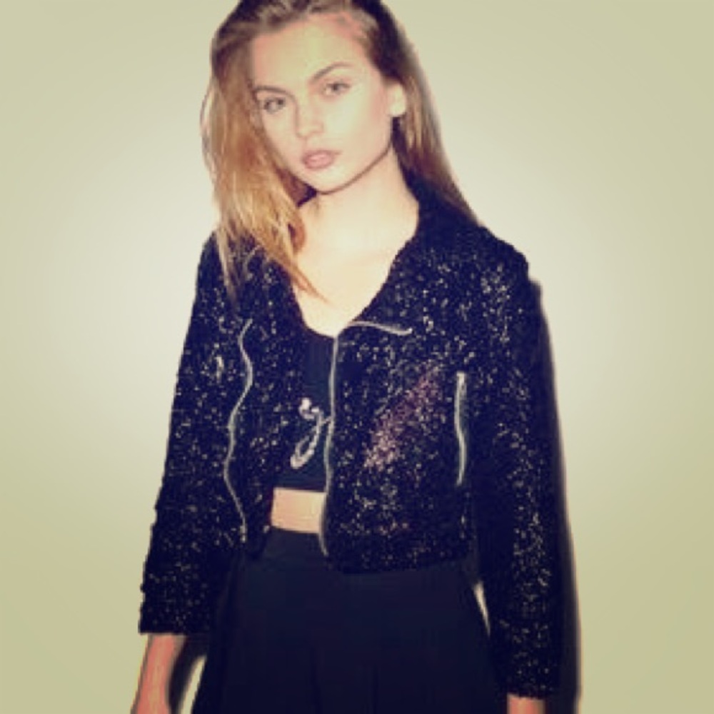 Valfré Glitter Me Moto Jacket